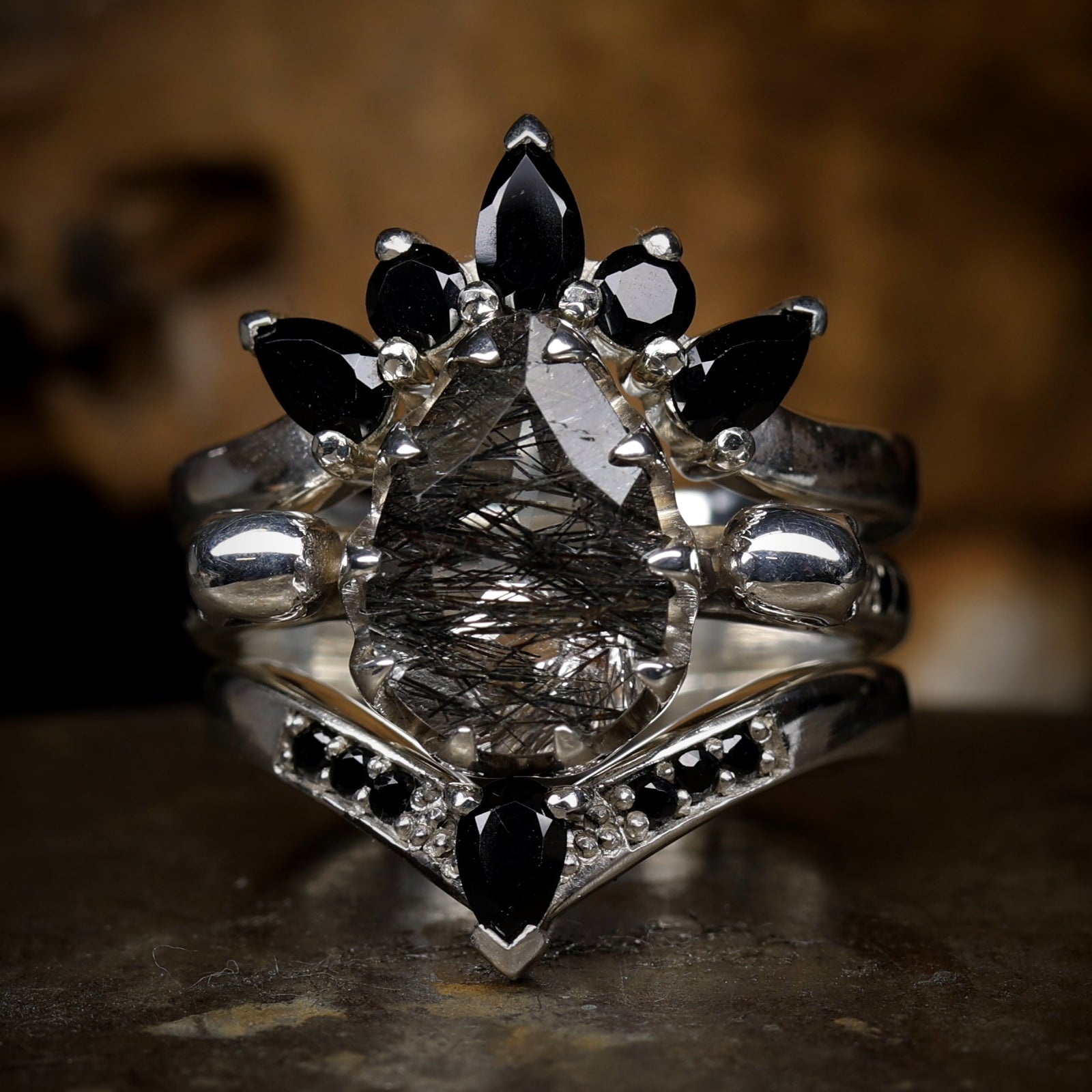 Gothic Eternity Ring