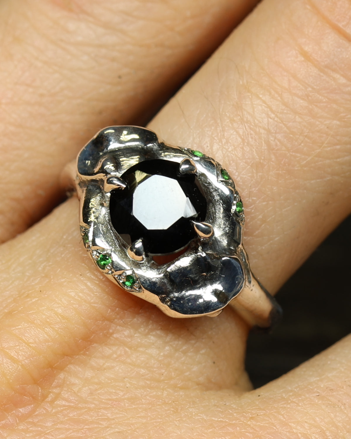 Gothic Snake Engagement Ring