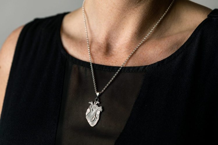 Anatomical Heart Necklace