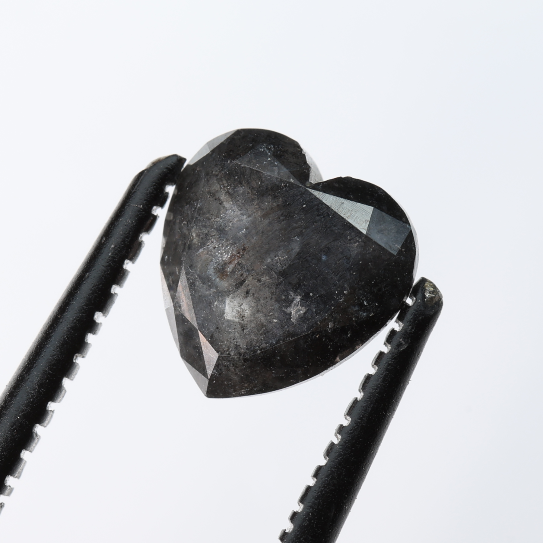 Salt & Pepper Diamond Heart