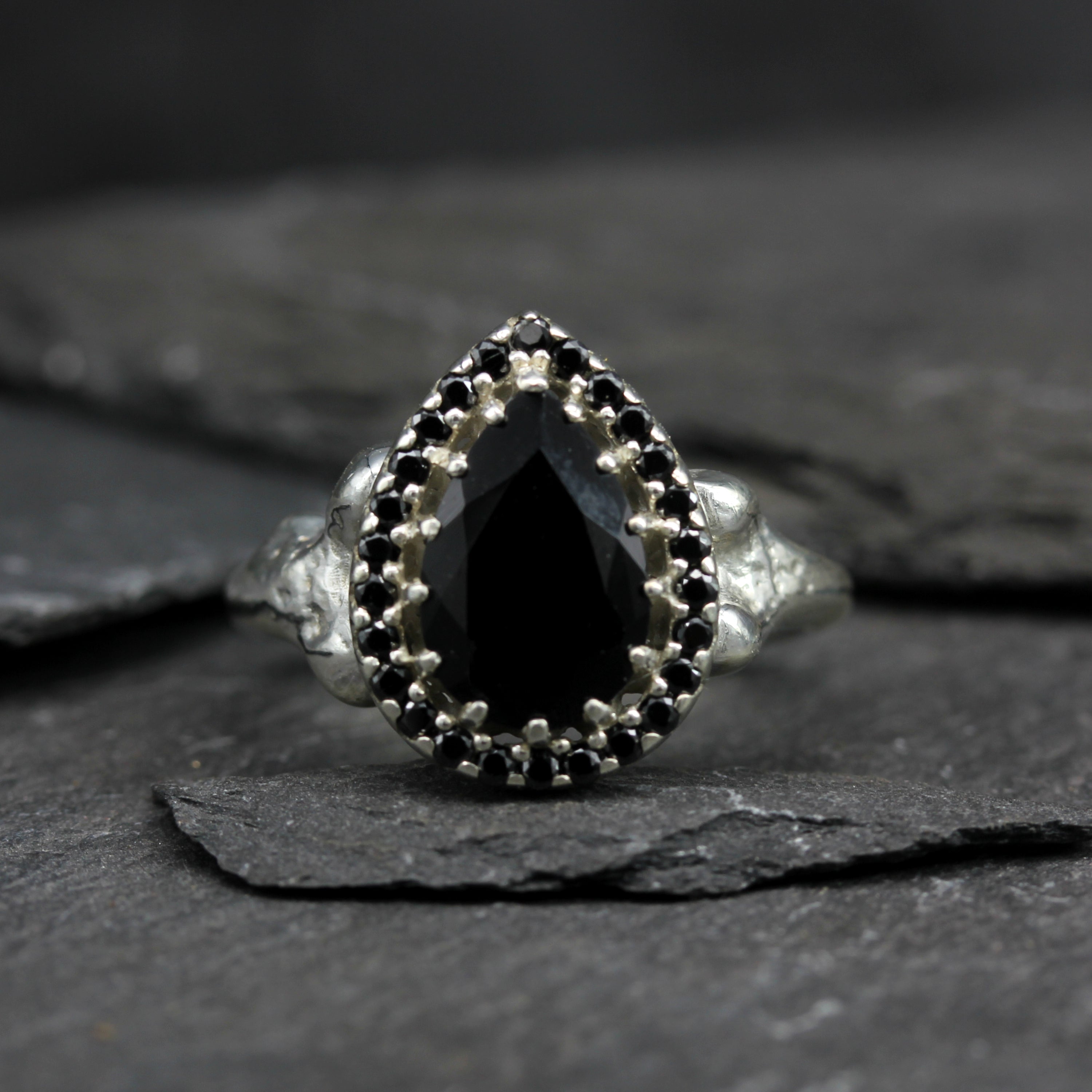 Gothic Bone Engagement Ring