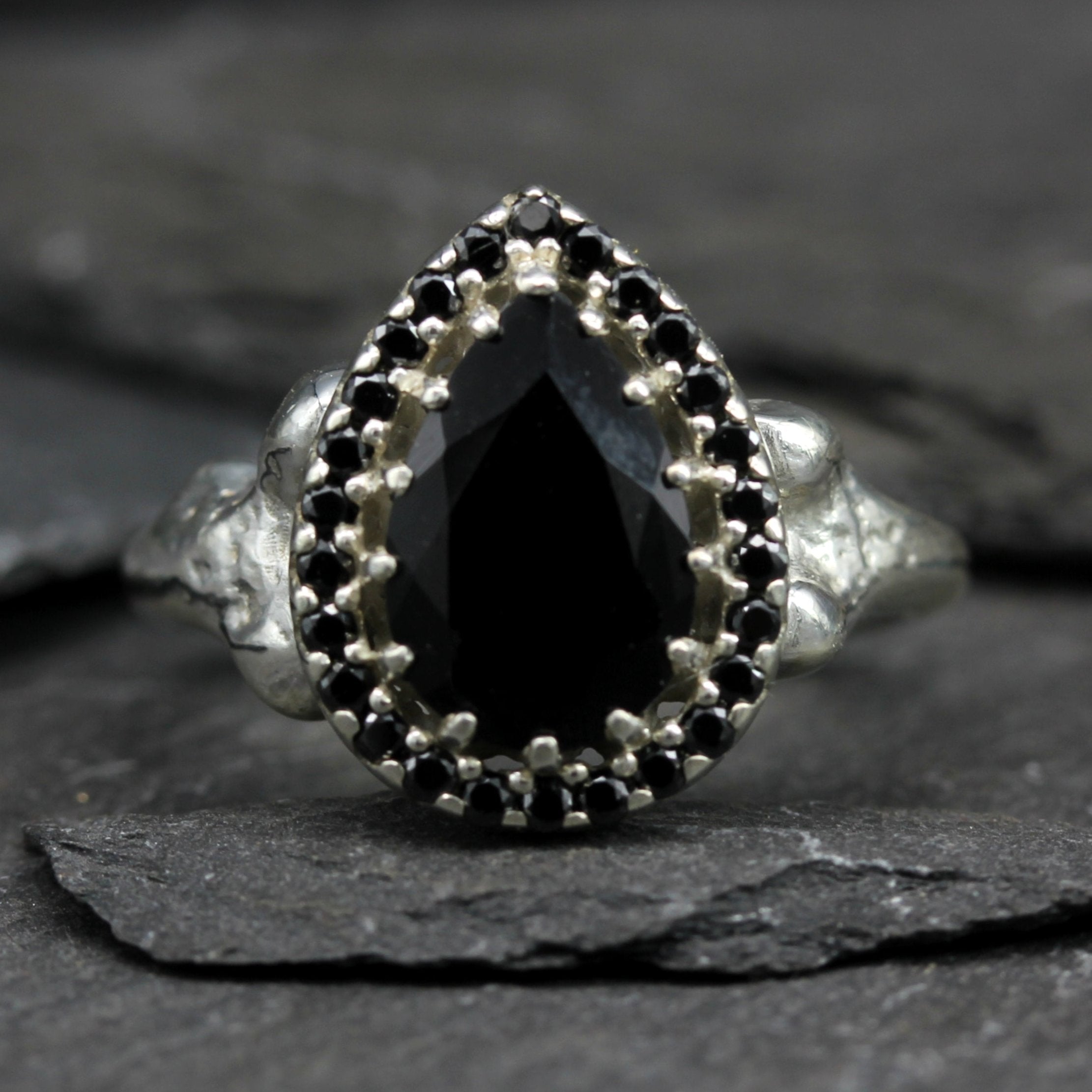 Gothic Bone Engagement Ring