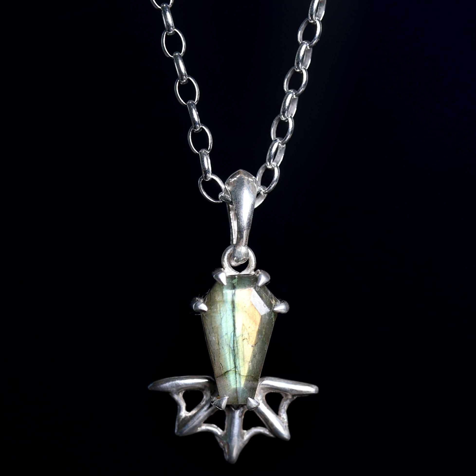 Gothic Coffin Necklace