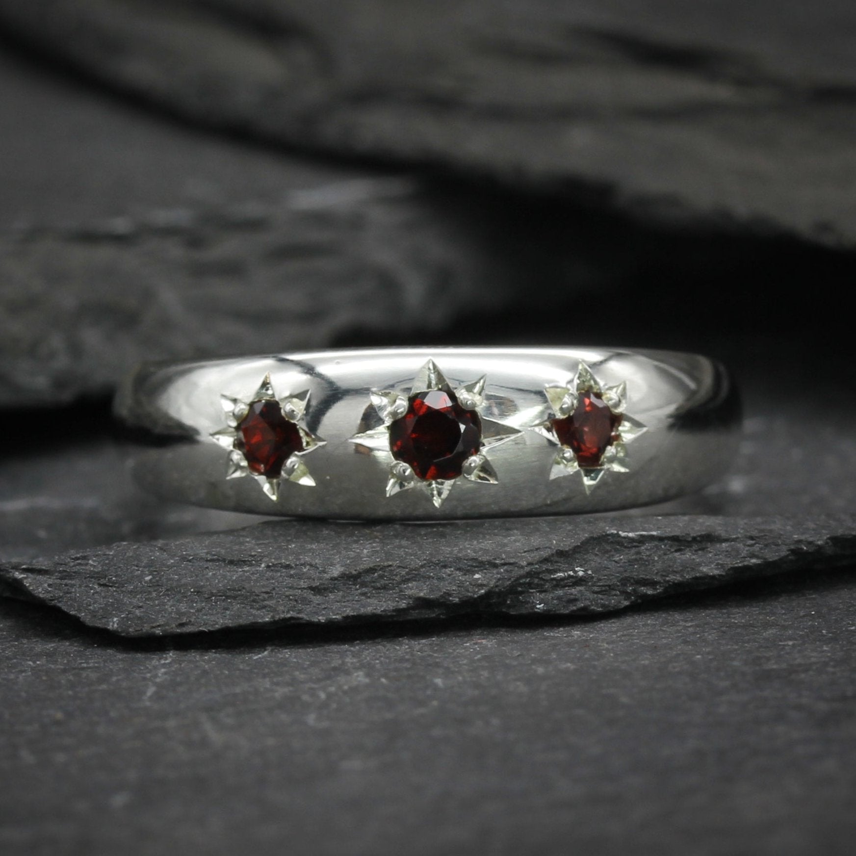 Garnet Gypsy Ring