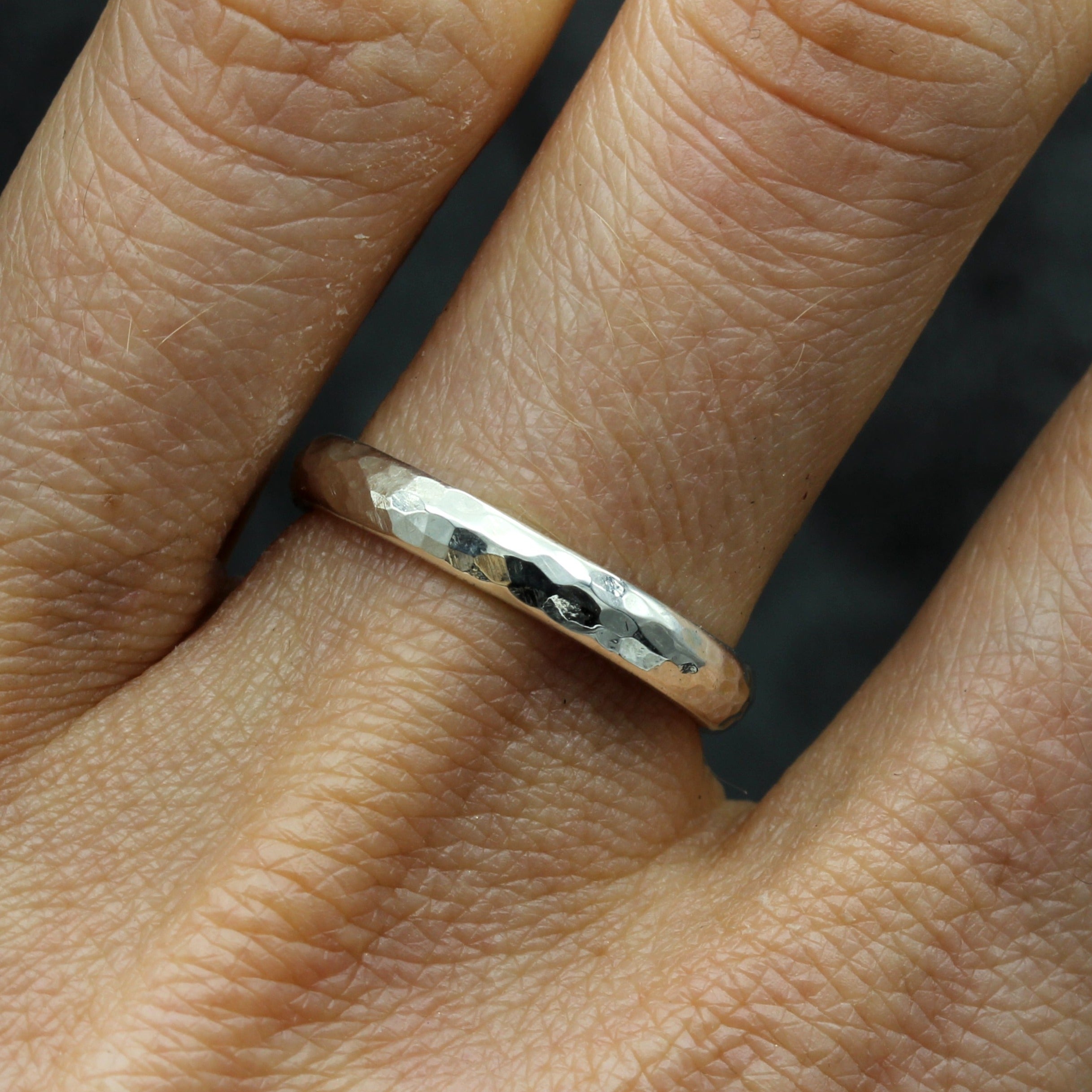 Silver Til Death Wedding Ring