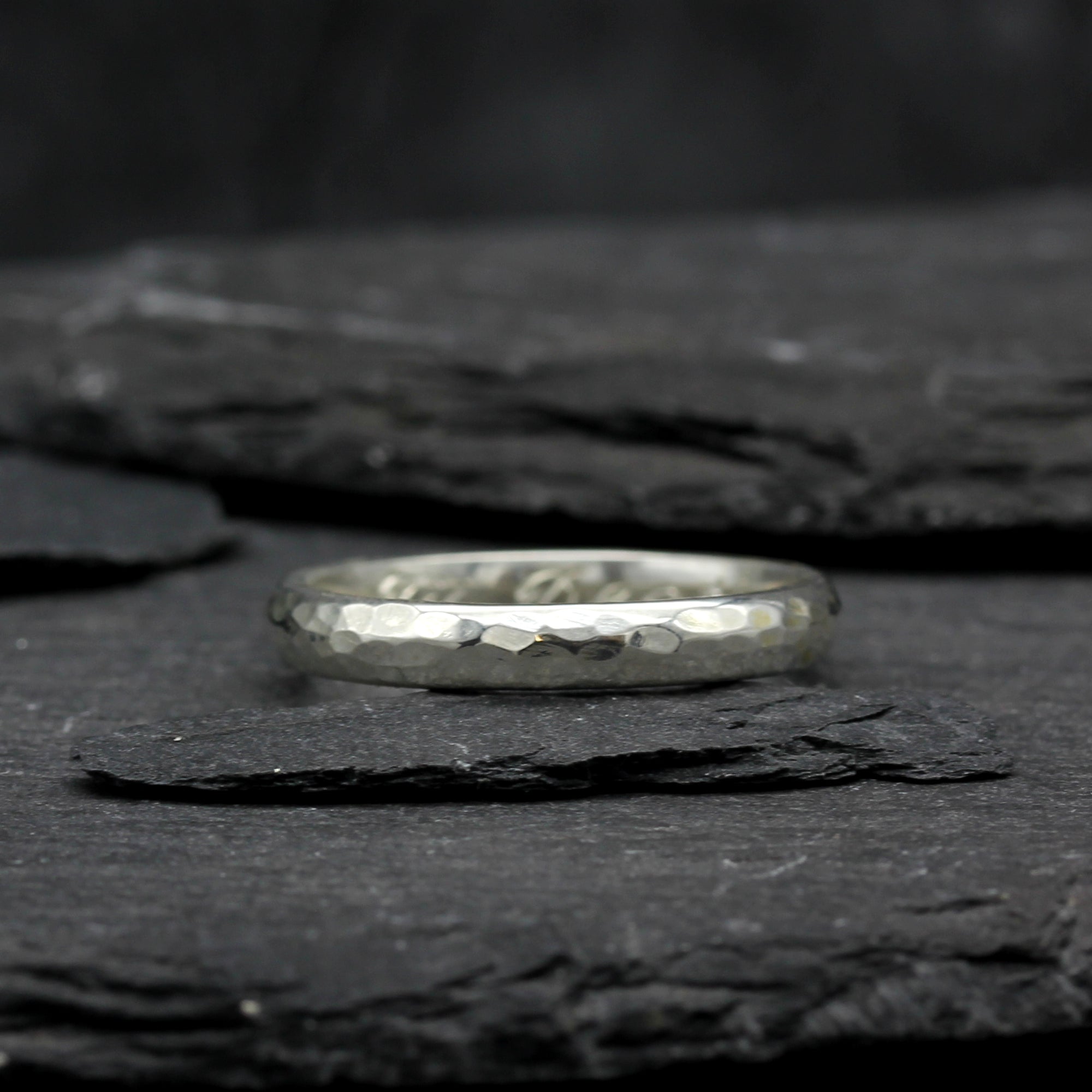 Silver Til Death Wedding Ring