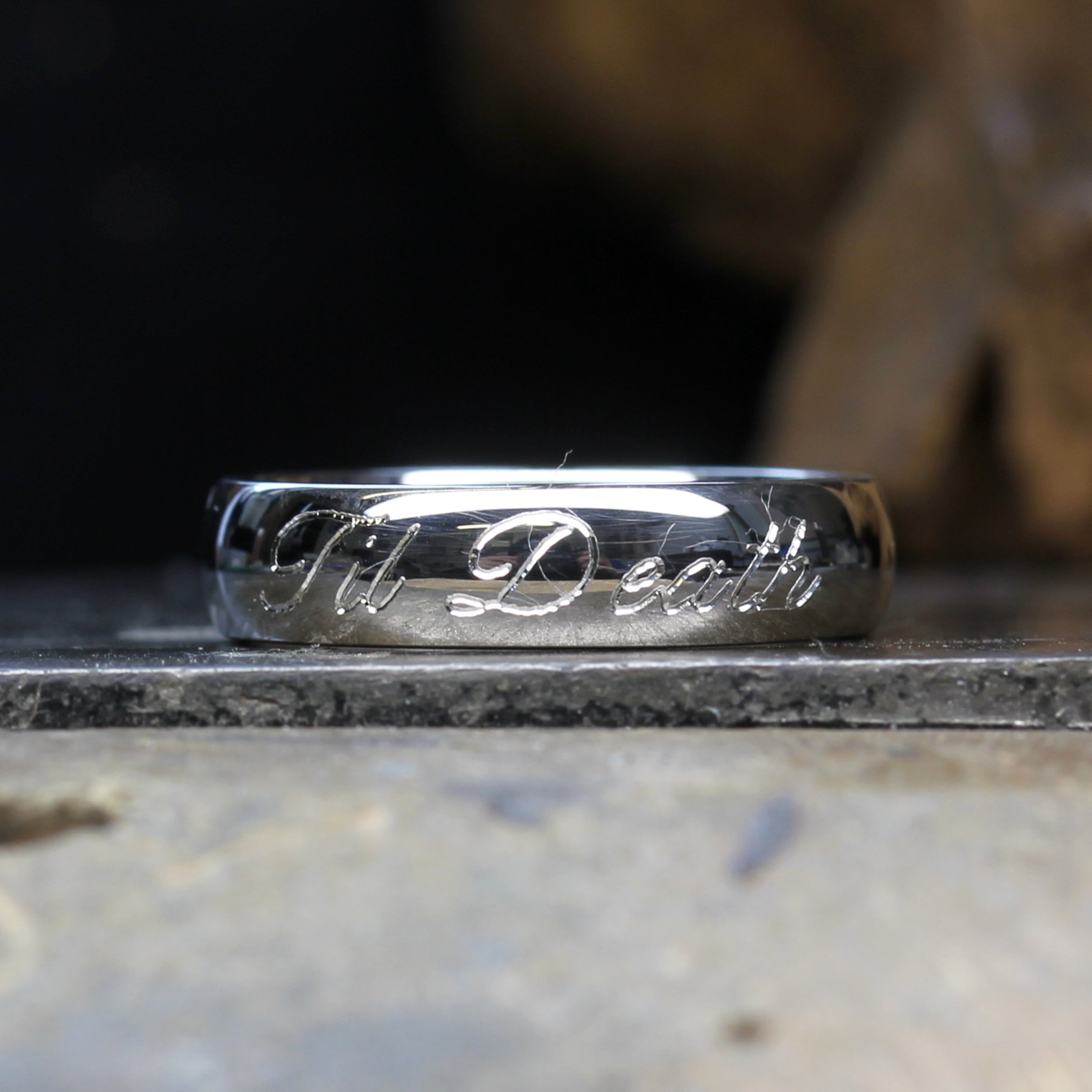 Men's Til Death Ring Silver