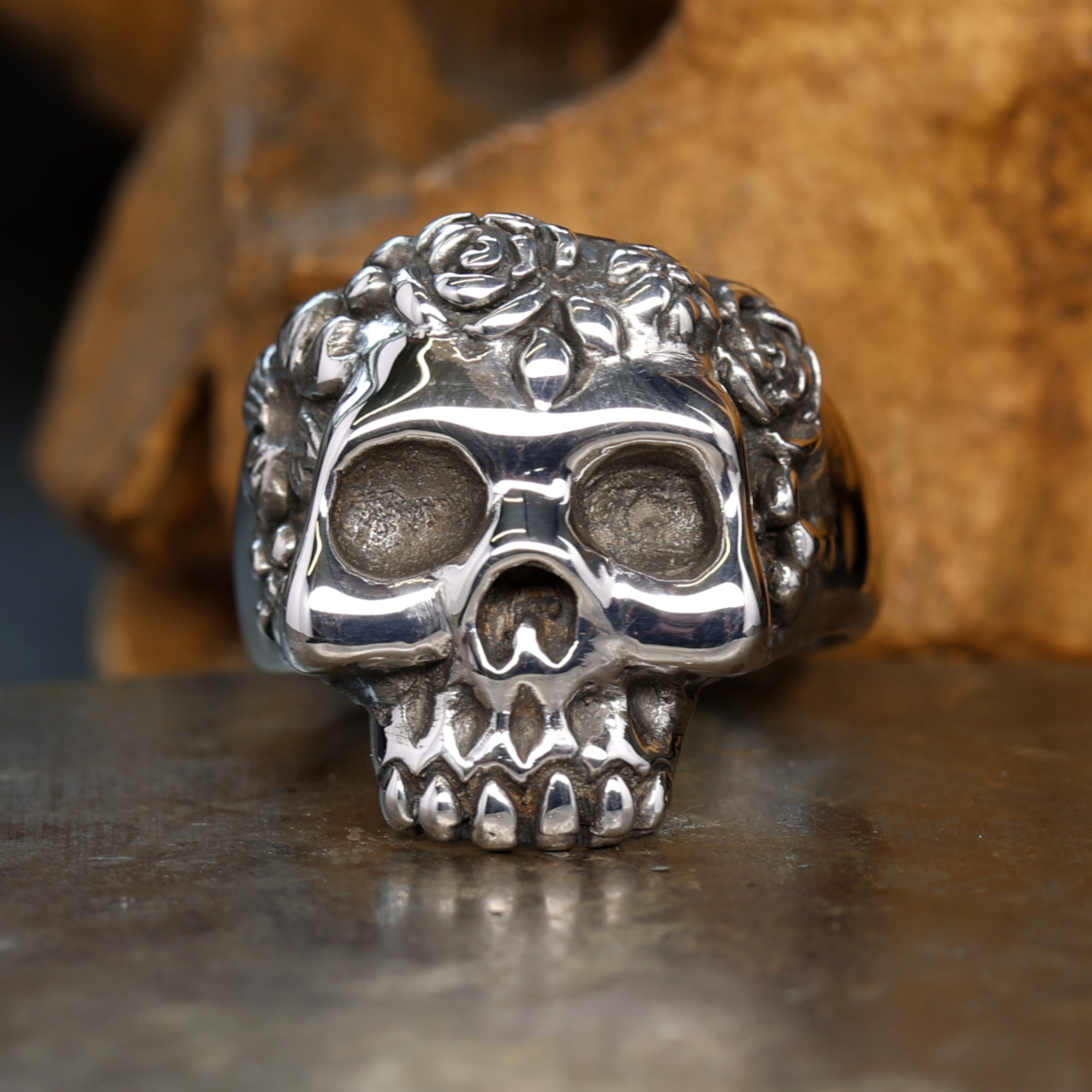 ARGENTGLEAMsilver925 × Brass skull Ring ARGENTGLEAMsilver925 × Brass skull Ring ARGENTGLEAMsilver925