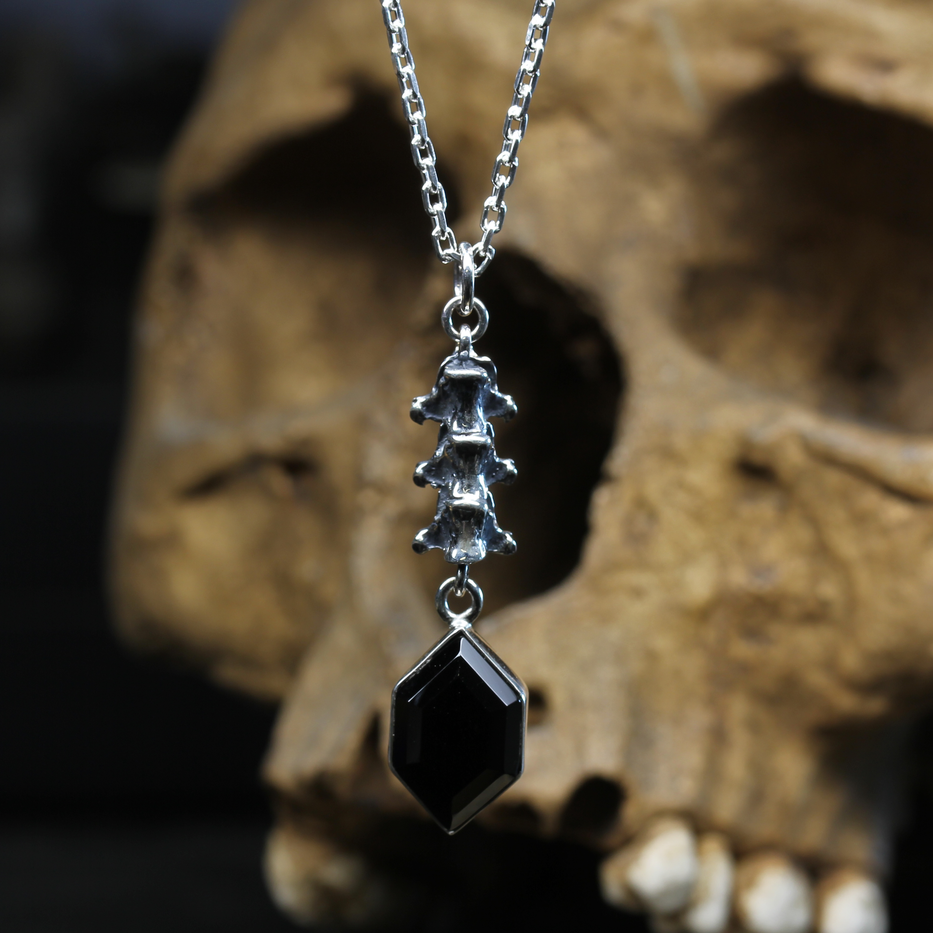 Onyx Spine Necklace