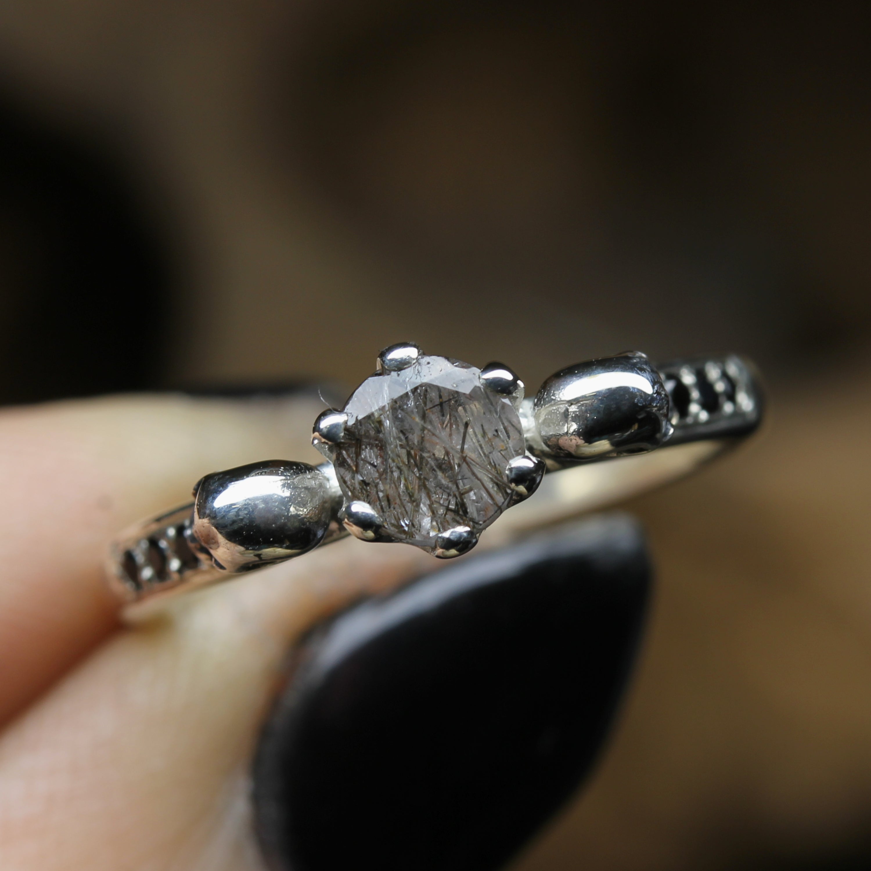 Skull Engagement Ring