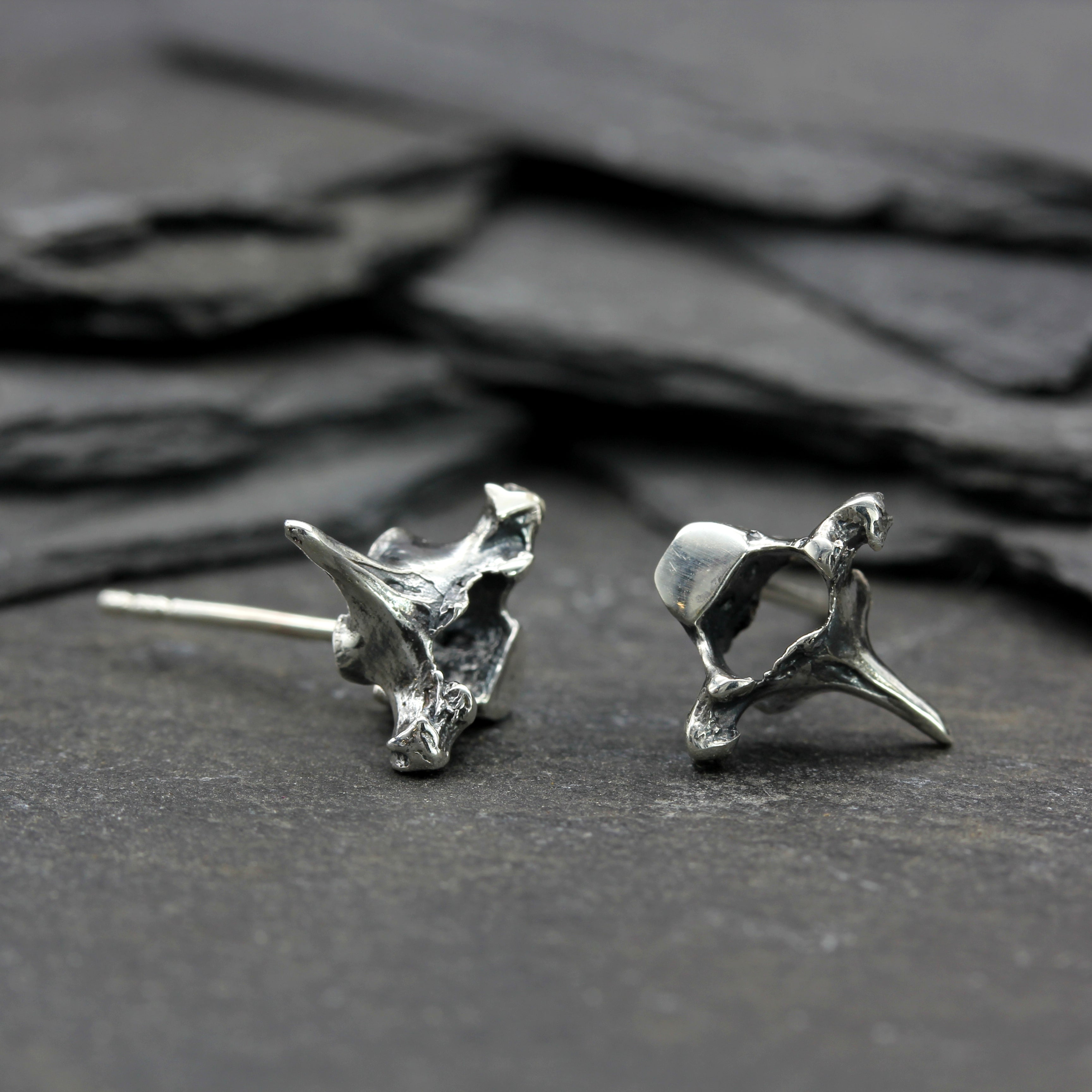 Gothic Vertebrae Earrings