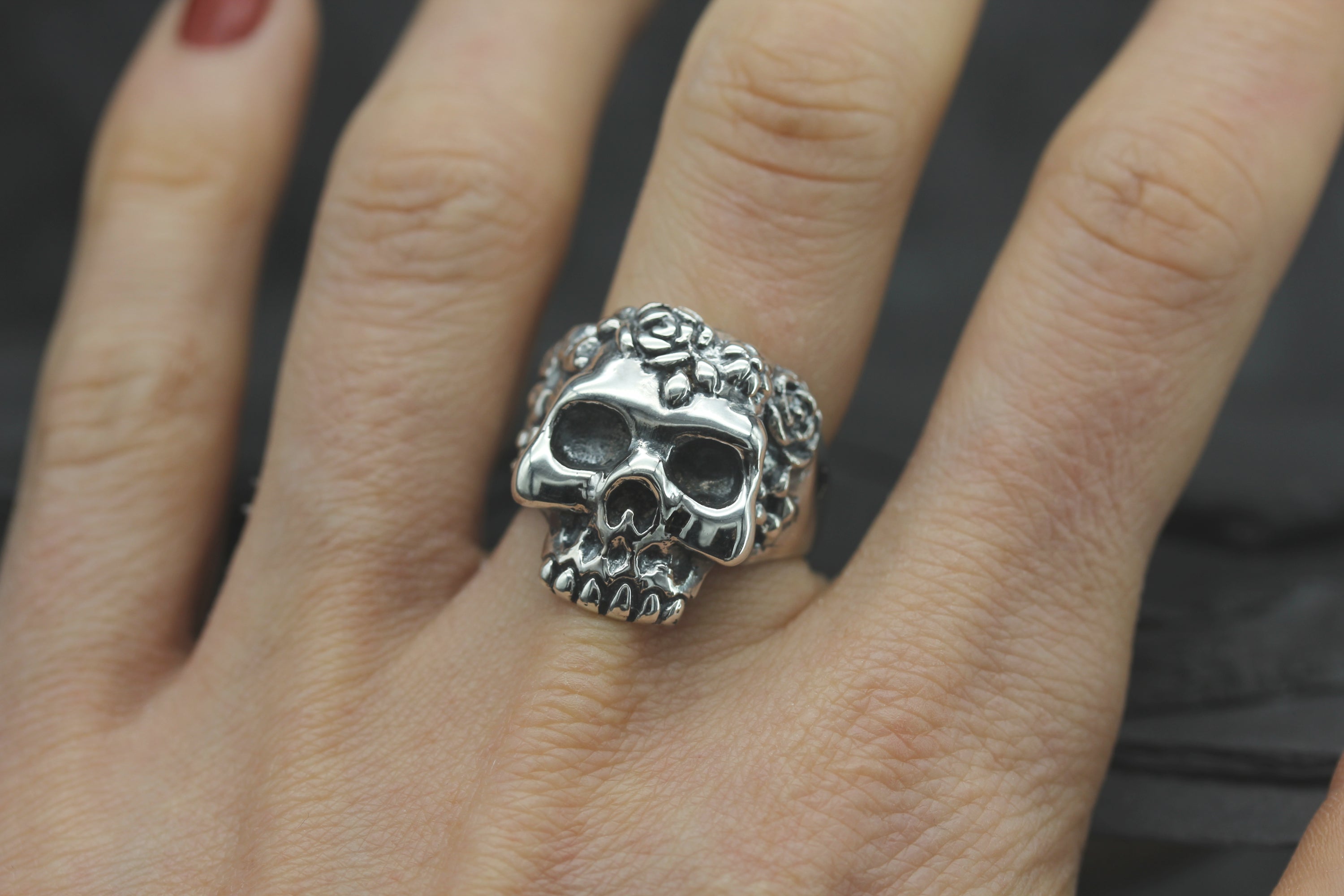Priestess Skull Ring | Martha Rotten