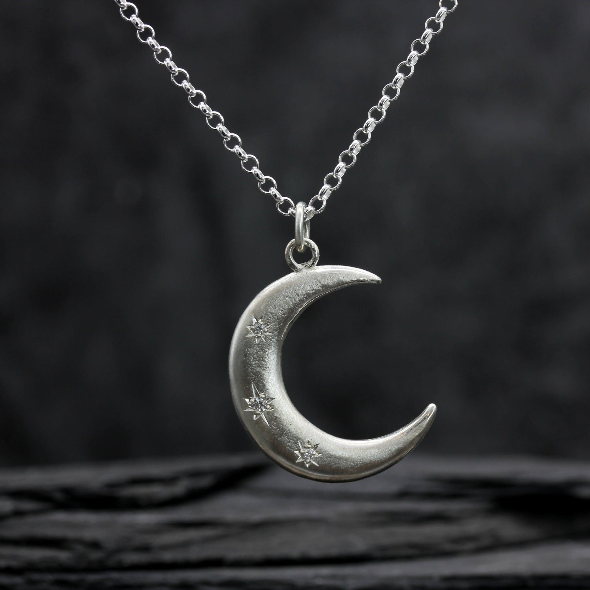 Gothic Moon Necklace