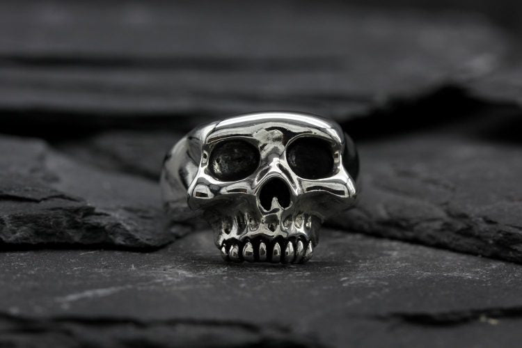 Silver Skull Ring