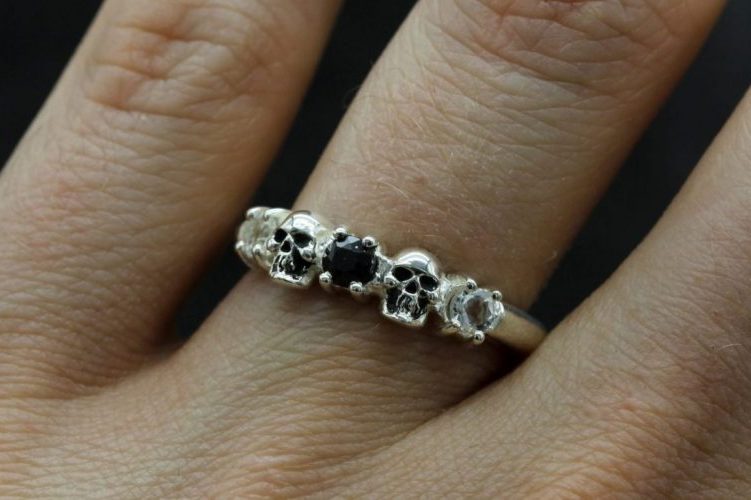 Secret Skull Engagement Ring-UDINC0326 – Until Death, Inc.